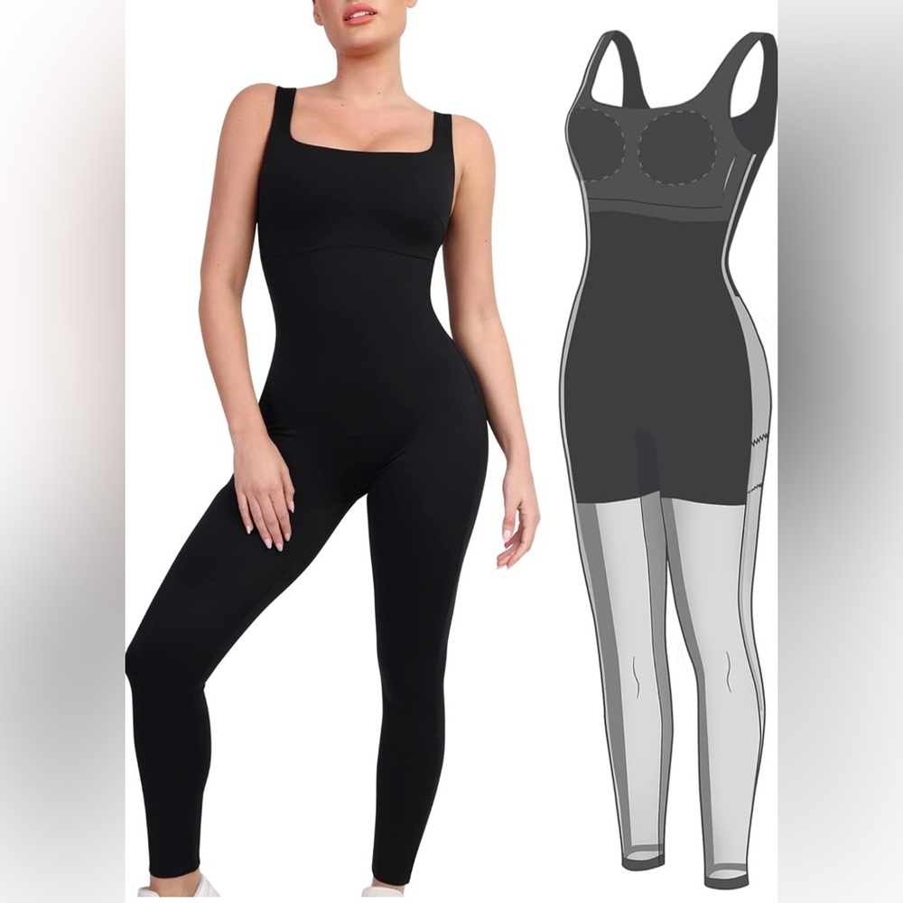 Popilush Tank Jumpsuit - Black (S)